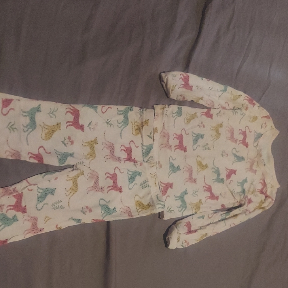 Little Me Bamboo Cheeta Pajama Set